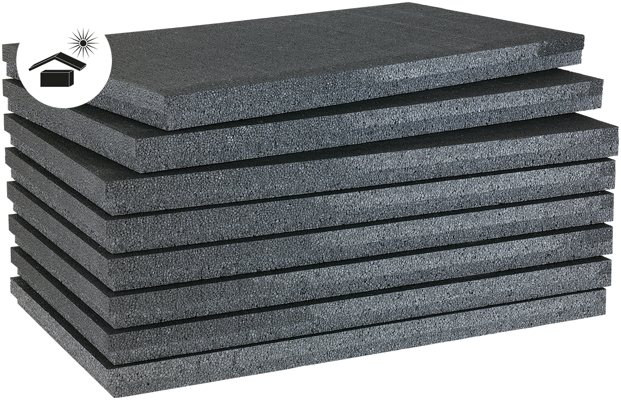 Flachdach-Dämmplatte